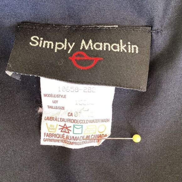 Vintage Simply Manakin long length jacket size 6. 0348 - Picture 8 of 8